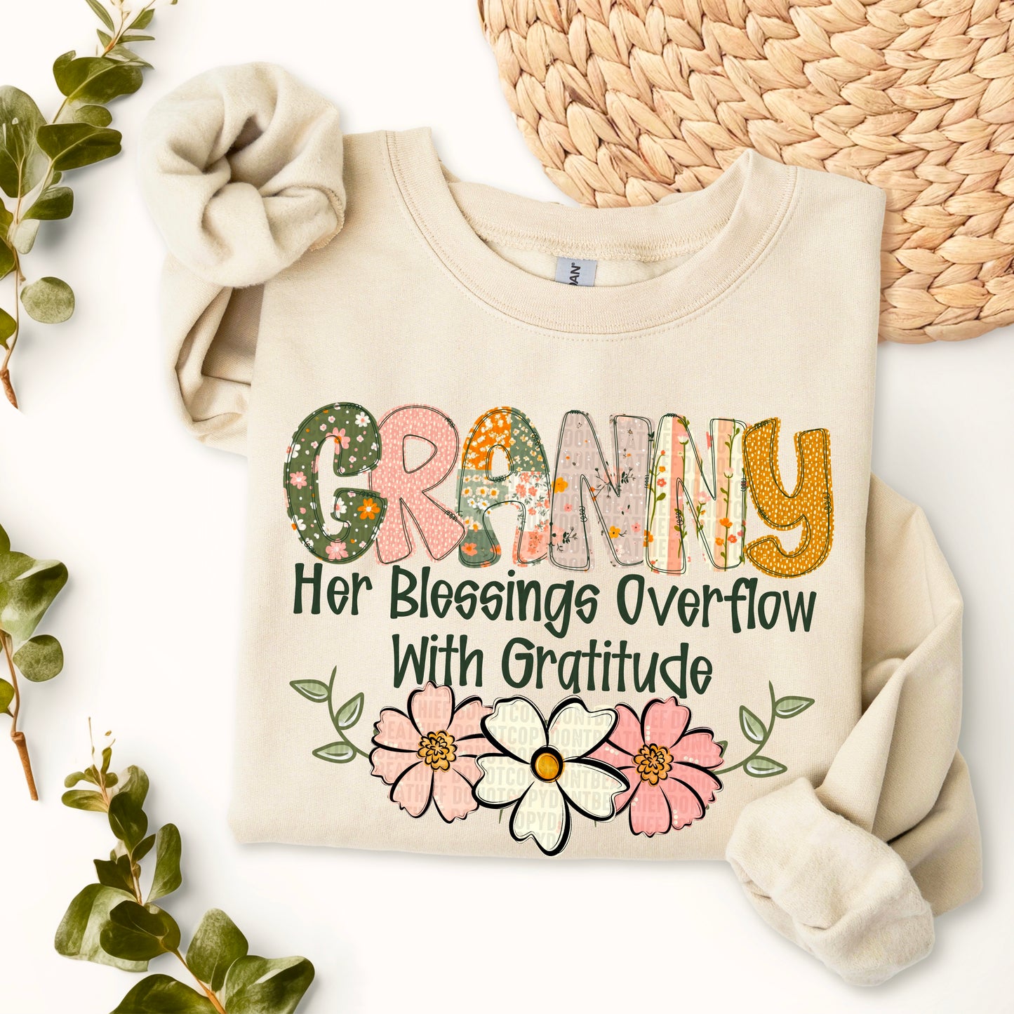 Boho Floral; Granny