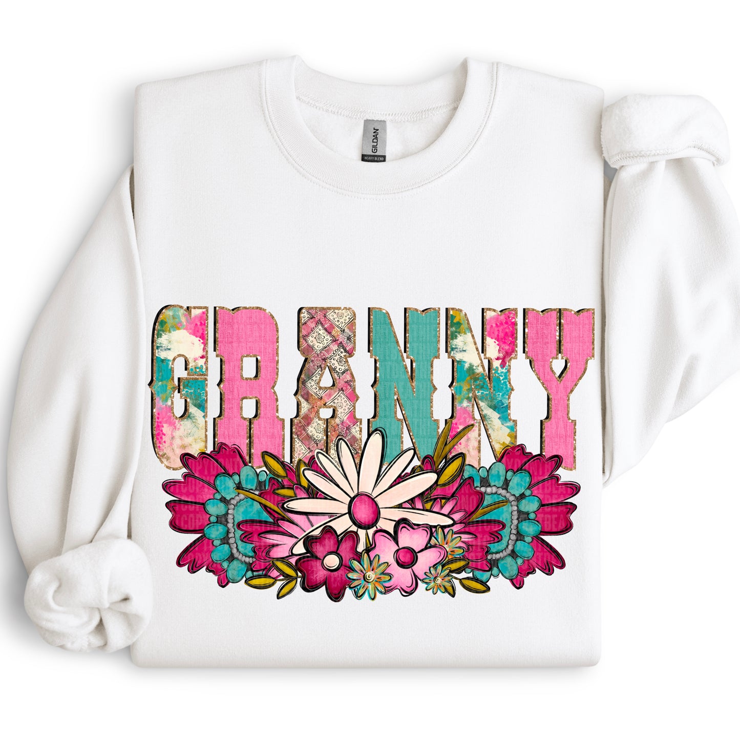 Western Floral Title Name Granny