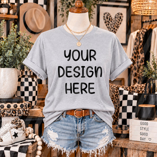 Ash Gray Boutique Mannequin Mockup