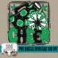 Cheer Bundle; Green & Black