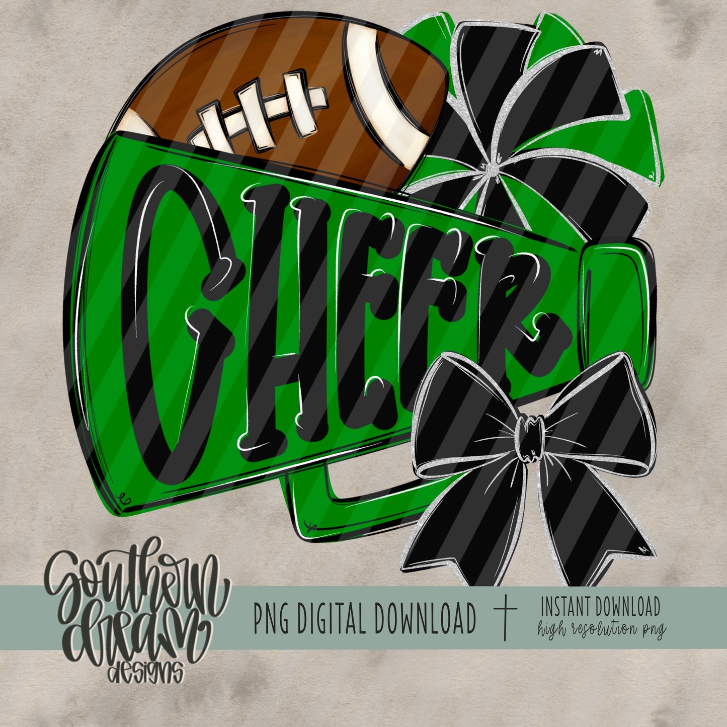 Cheer Collection (Black & Green)