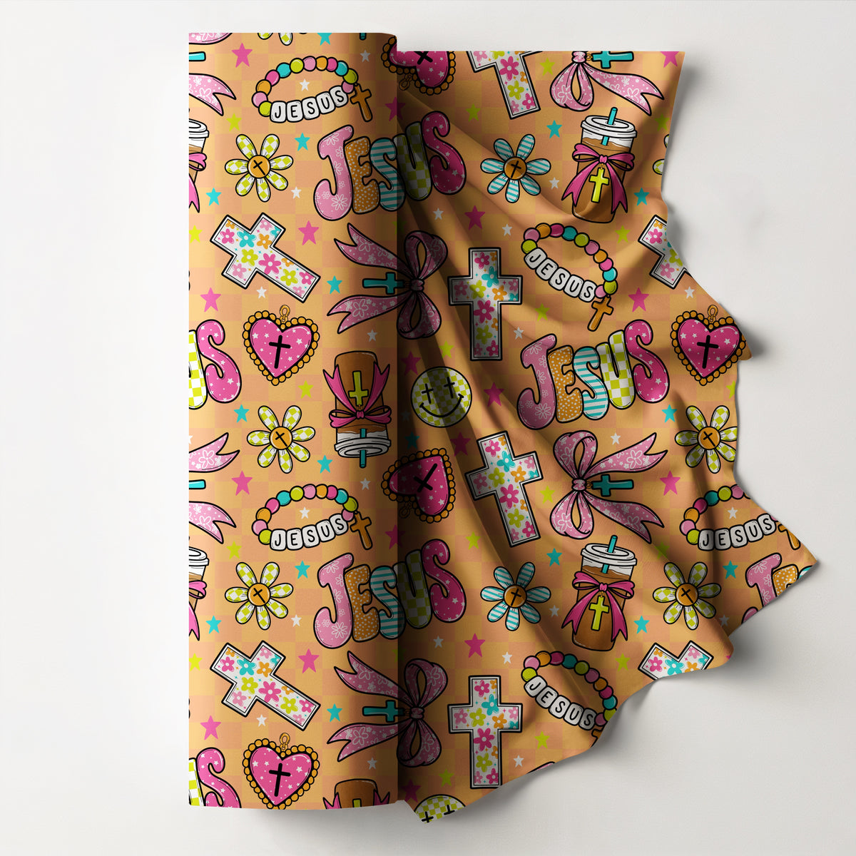 Groovy For Jesus Seamless Bundle