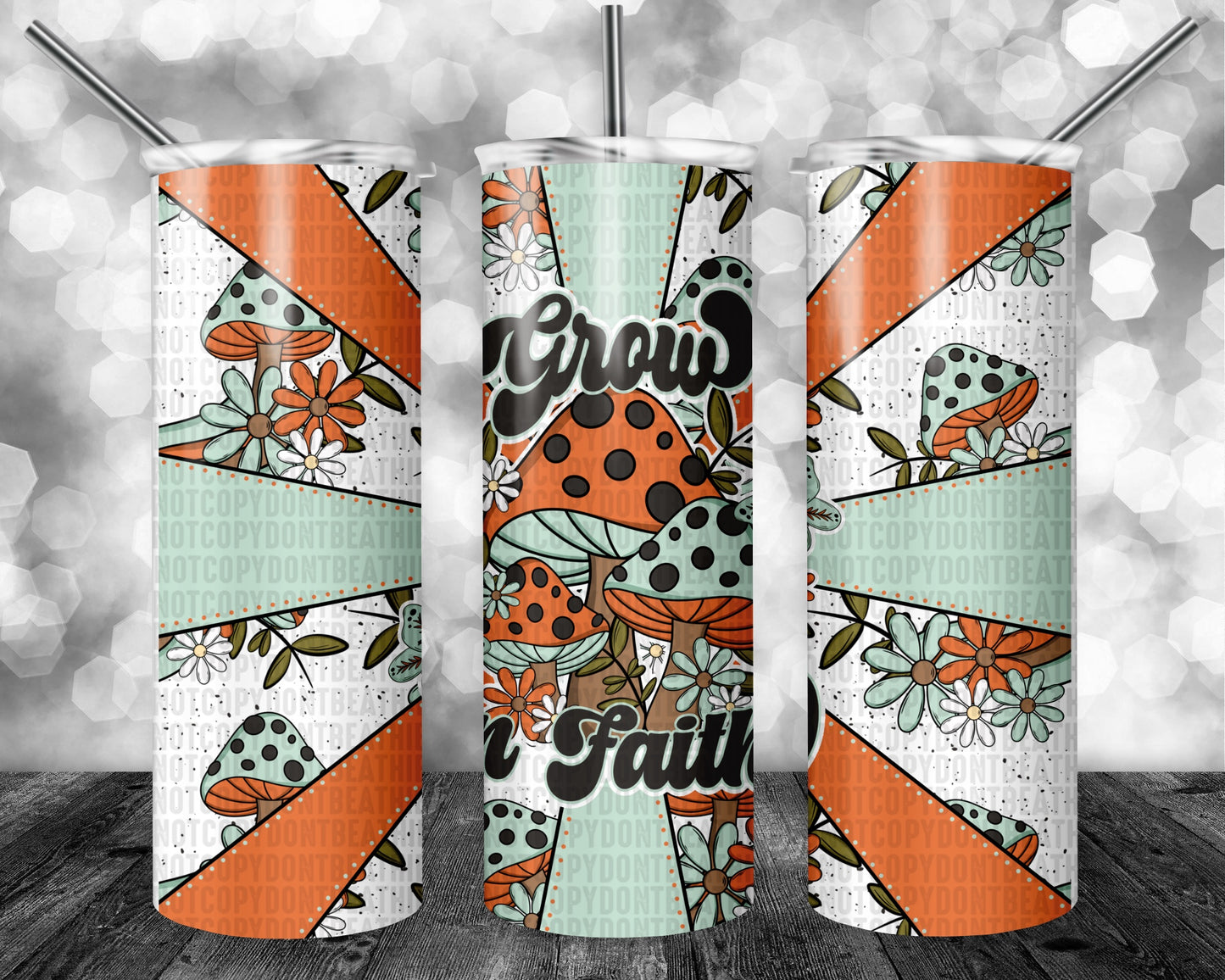 Grow in Faith 20oz Tumbler