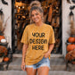 Mustard Yellow Halloween Digital Mockup