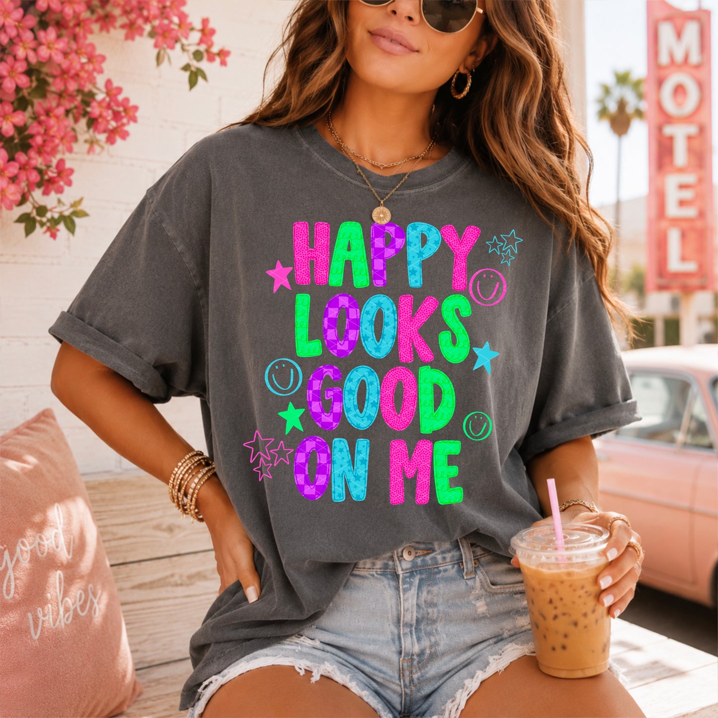 Happy Looks Good On Me