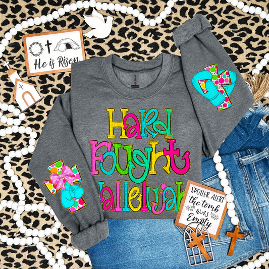 Hard Fought Hallelujah Doodle Letters Bundle