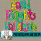 Hard Fought Hallelujah Doodle Letters Bundle