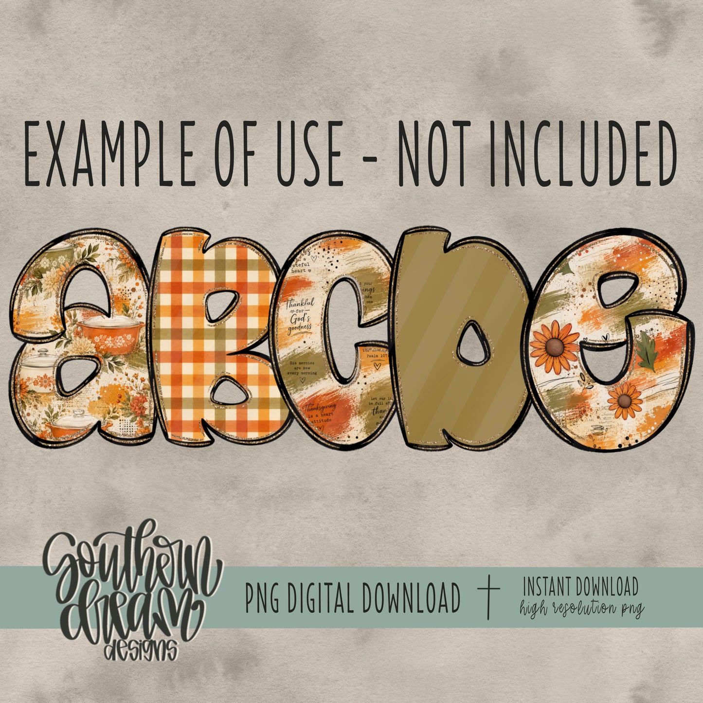 Harvest Hearth Digital Paper BUNDLE (Not Seamless)