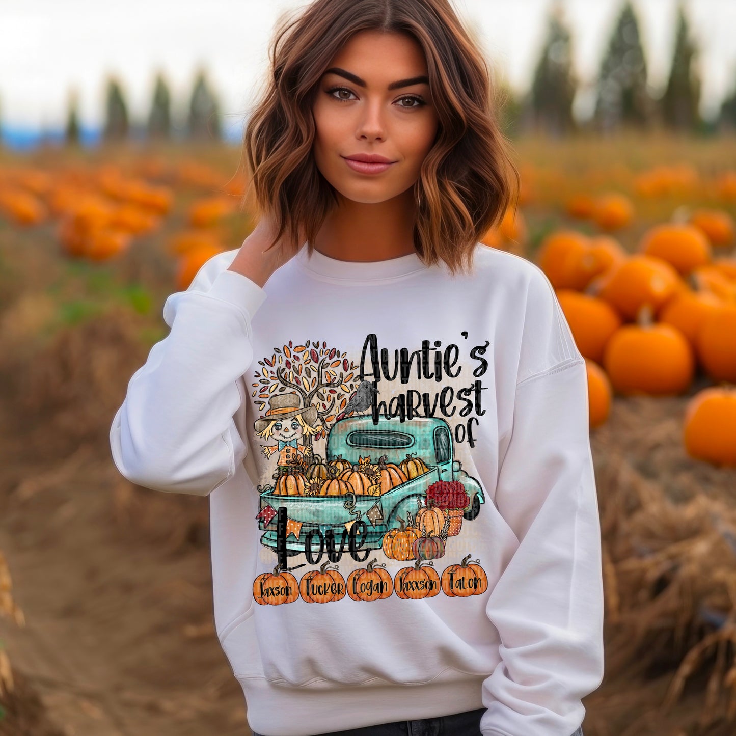 Auntie's Harvest of Love (Personalization Optional)