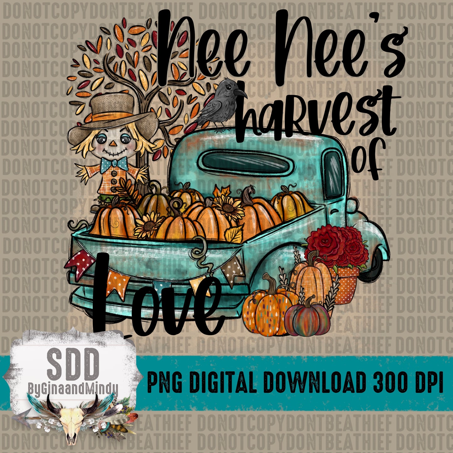 Nee Nee's Harvest of Love (Personalization Optional)