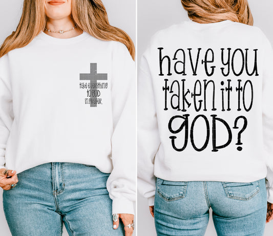 Have You Taken It to God With Pocket