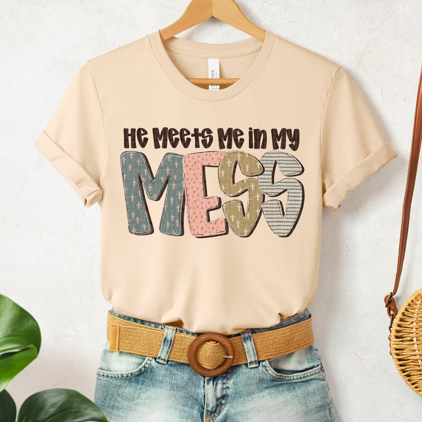 He Meets Me in My Mess Doodle