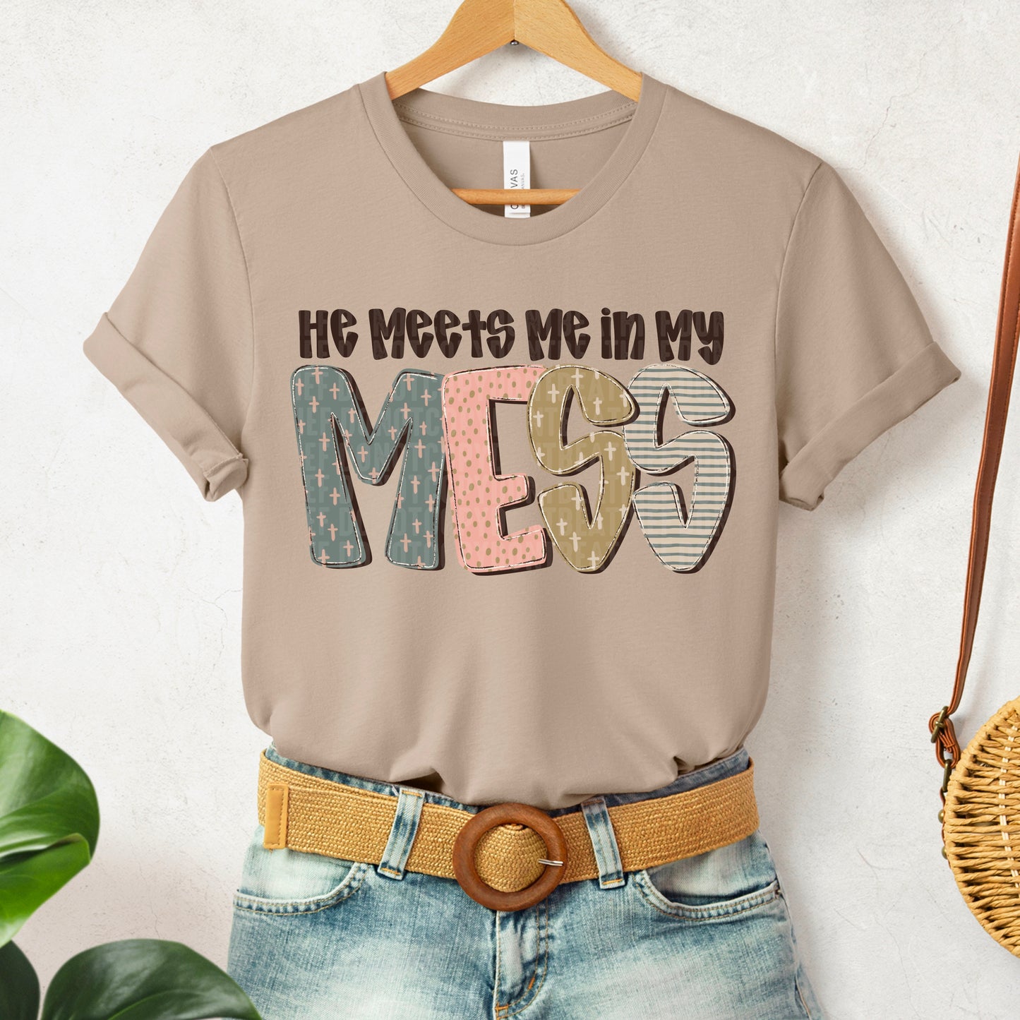 He Meets Me in My Mess Doodle