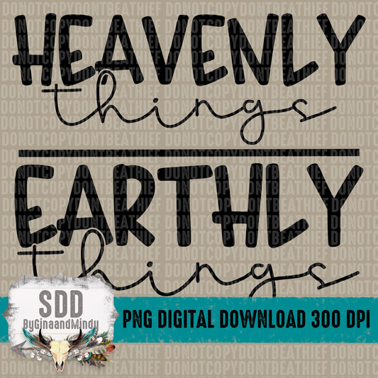 Heavenly Things Over Earthly Things Bundle