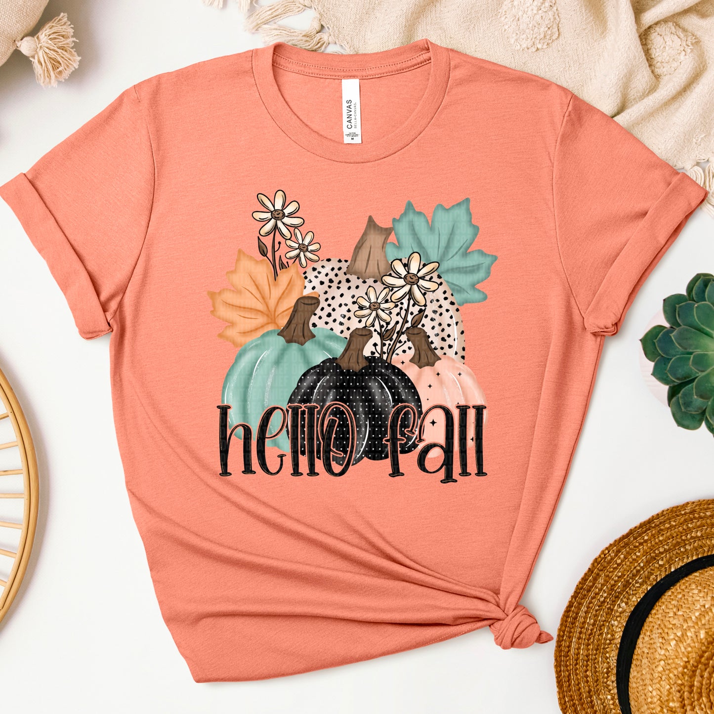 Hello Fall Pumpkins