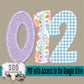 Hello Spring Doodle Alpha (3 Sets Uppercase & Lowercase, 0-9, + Special Characters)