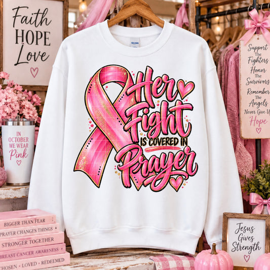 Her Fight is Covered in Prayer