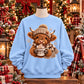 Highland Cow Winter Cocoa