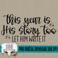 This Year is His Story Too Bundle