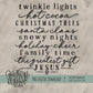 Christmas Holiday Phrase