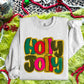 Holly Jolly Doodle Letters