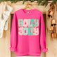 Pastel and Faux Lace Holly Jolly