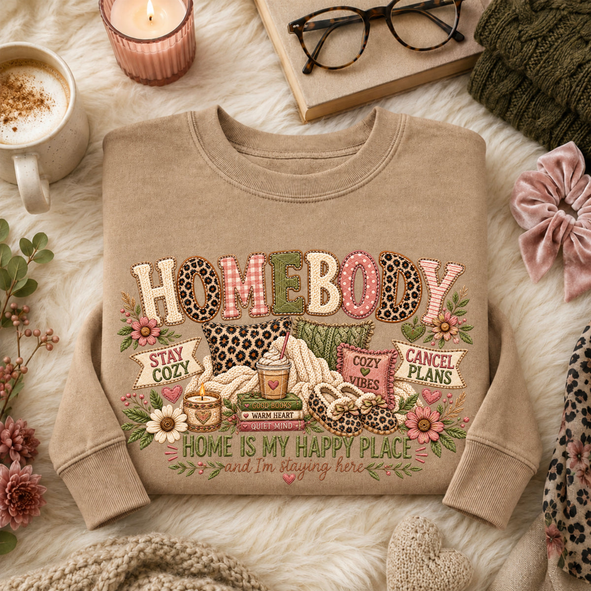 Homebody Faux Embroidery