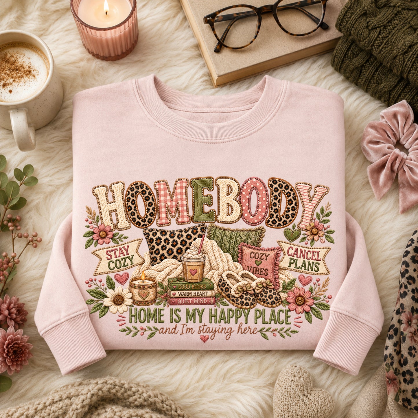 Homebody Faux Embroidery