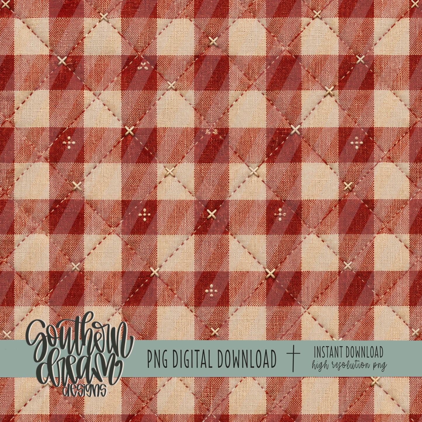 A Homespun Christmas Digital Paper BUNDLE (Not Seamless)