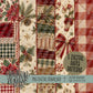 A Homespun Christmas Digital Paper BUNDLE (Not Seamless)