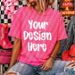 Neon Pink Grunge Western