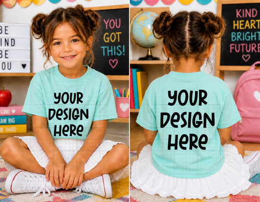 Island Reef School Front & Back
