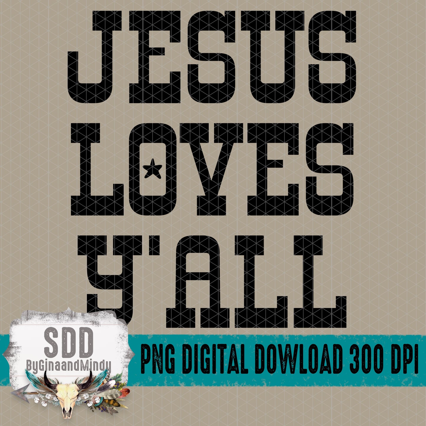 Jesus Love Y'all Single Color Bundle