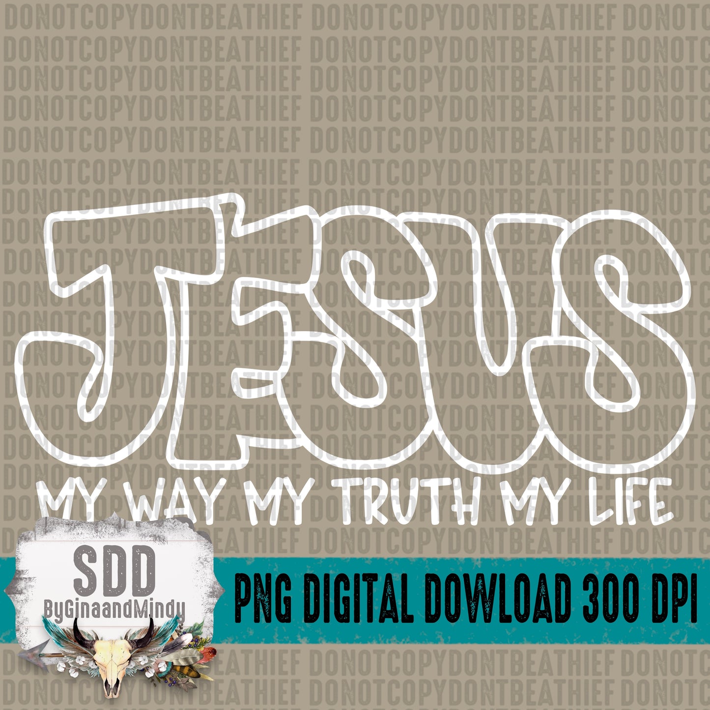 Jesus; My Way, My Truth, My Life Single Color Bundle