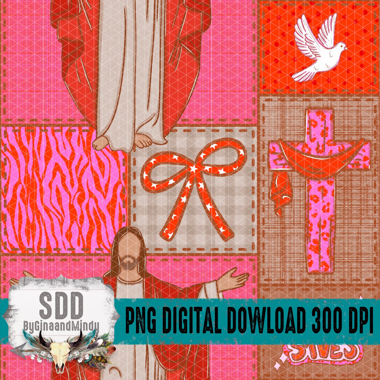 Jesus Saves Seamless Bundle