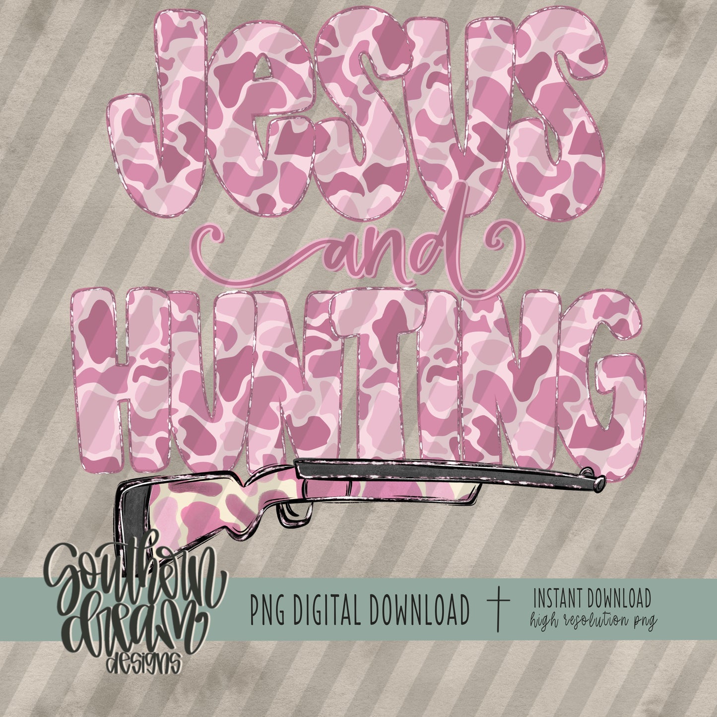 Jesus and Hunting Pink