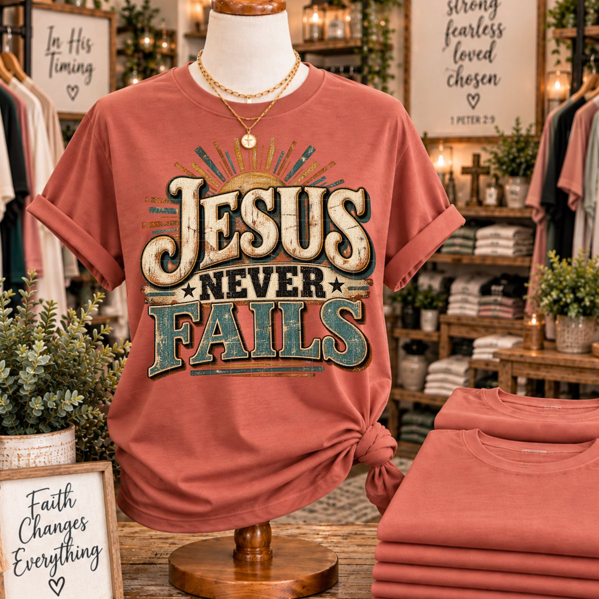 Jesus Never Fails