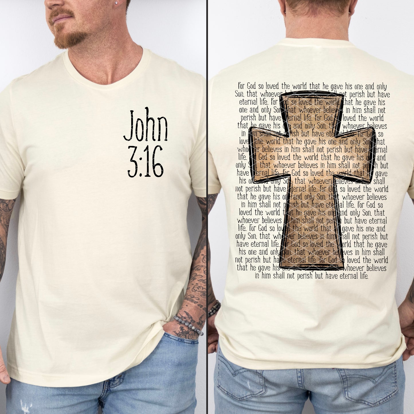 John 3:16 Bundle; Front & Back