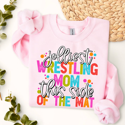 Jolliest Wrestling Mom