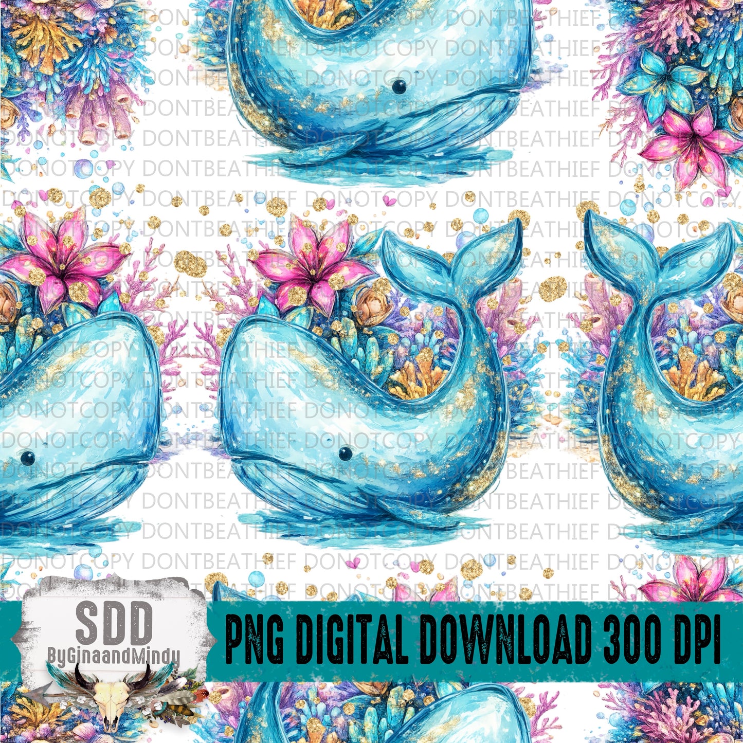 Jonah The Whale Seamless Bundle