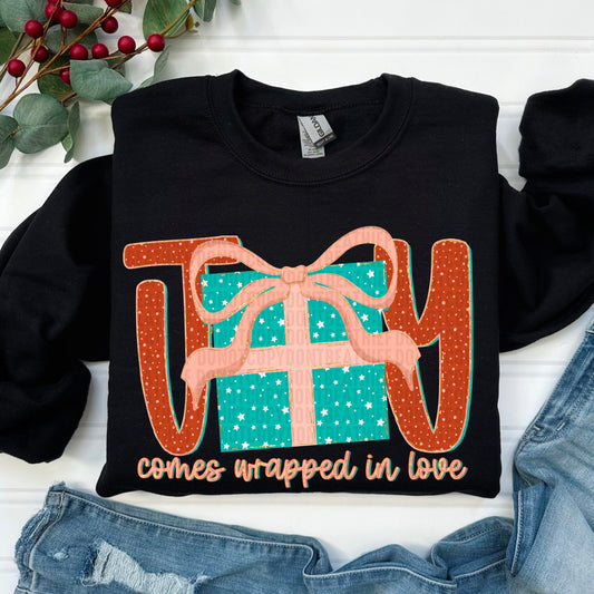 Joy Comes Wrapped in Love