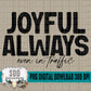 Joyful Always even in traffic Bundle