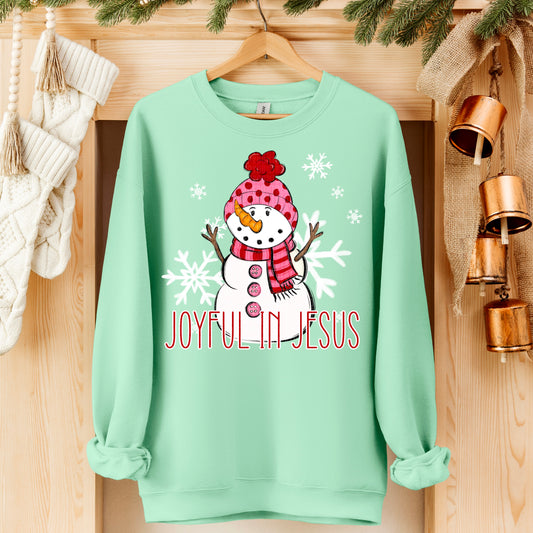 Joyful in Jesus Snowman
