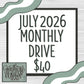 2026 July Monthly Drive