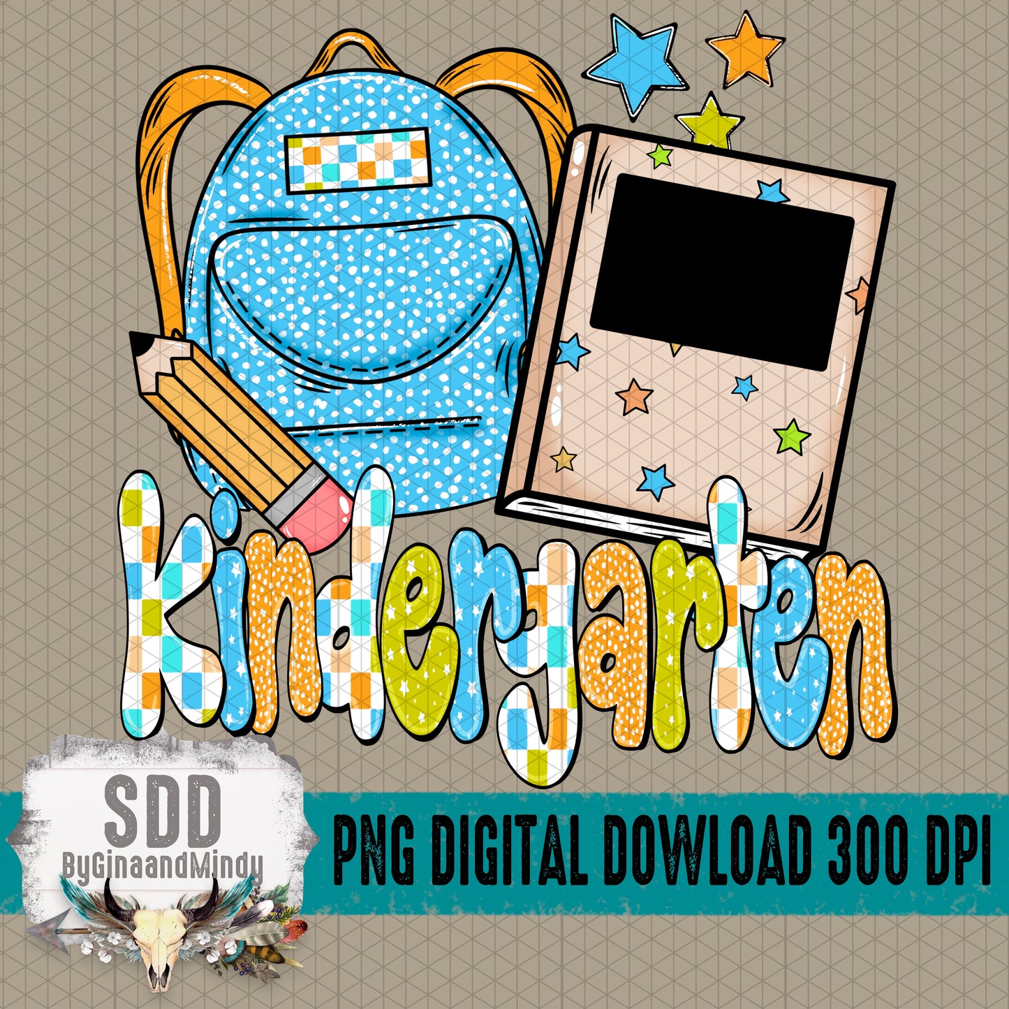 Backpack DIY Collection; Kindergarten Boy