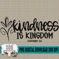 Kindness is Kingdom
