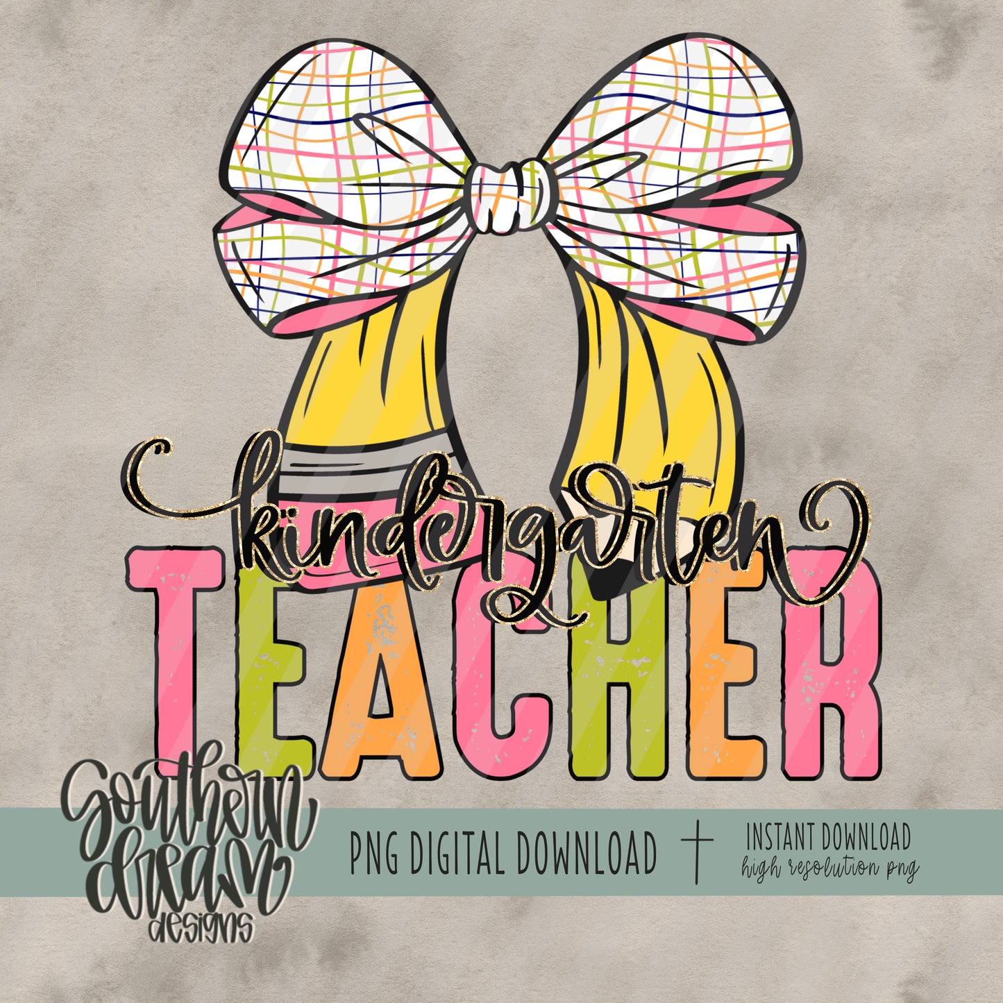 Kindergarten Teacher Bow