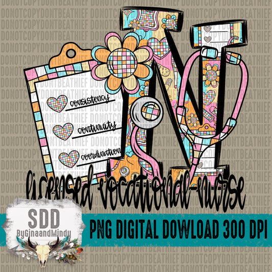 Retro Licensed Vocational Nurse