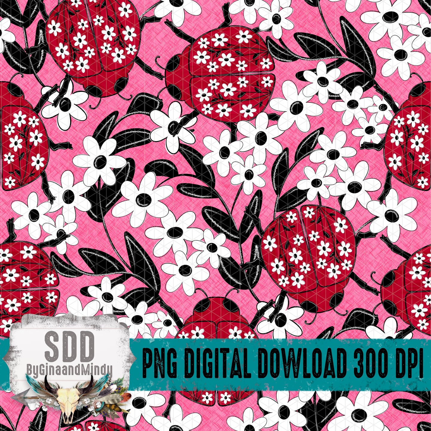 Ladybug Seamless Bundle