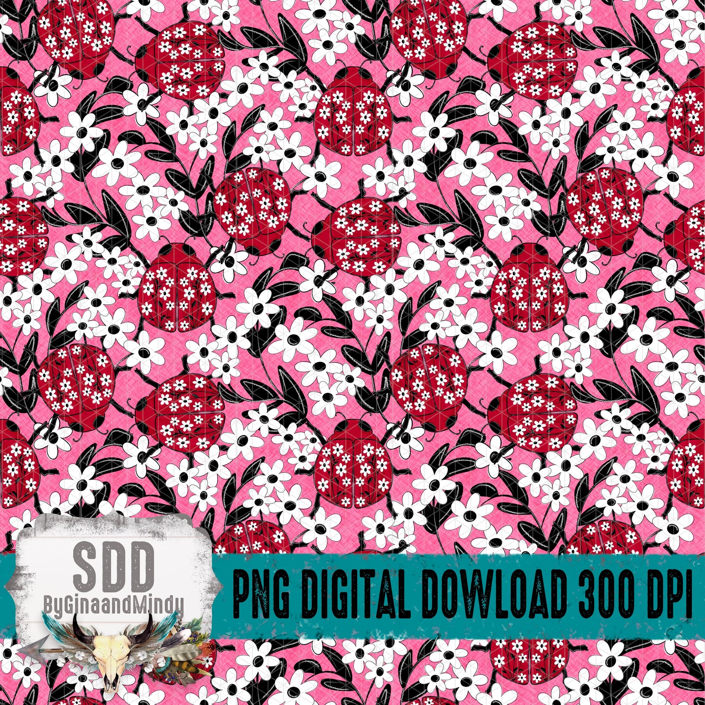 Ladybug Seamless Bundle